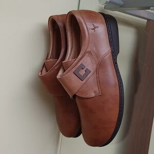 PORTOFINO Comfort Shoes size 42 Tan‎ Leather